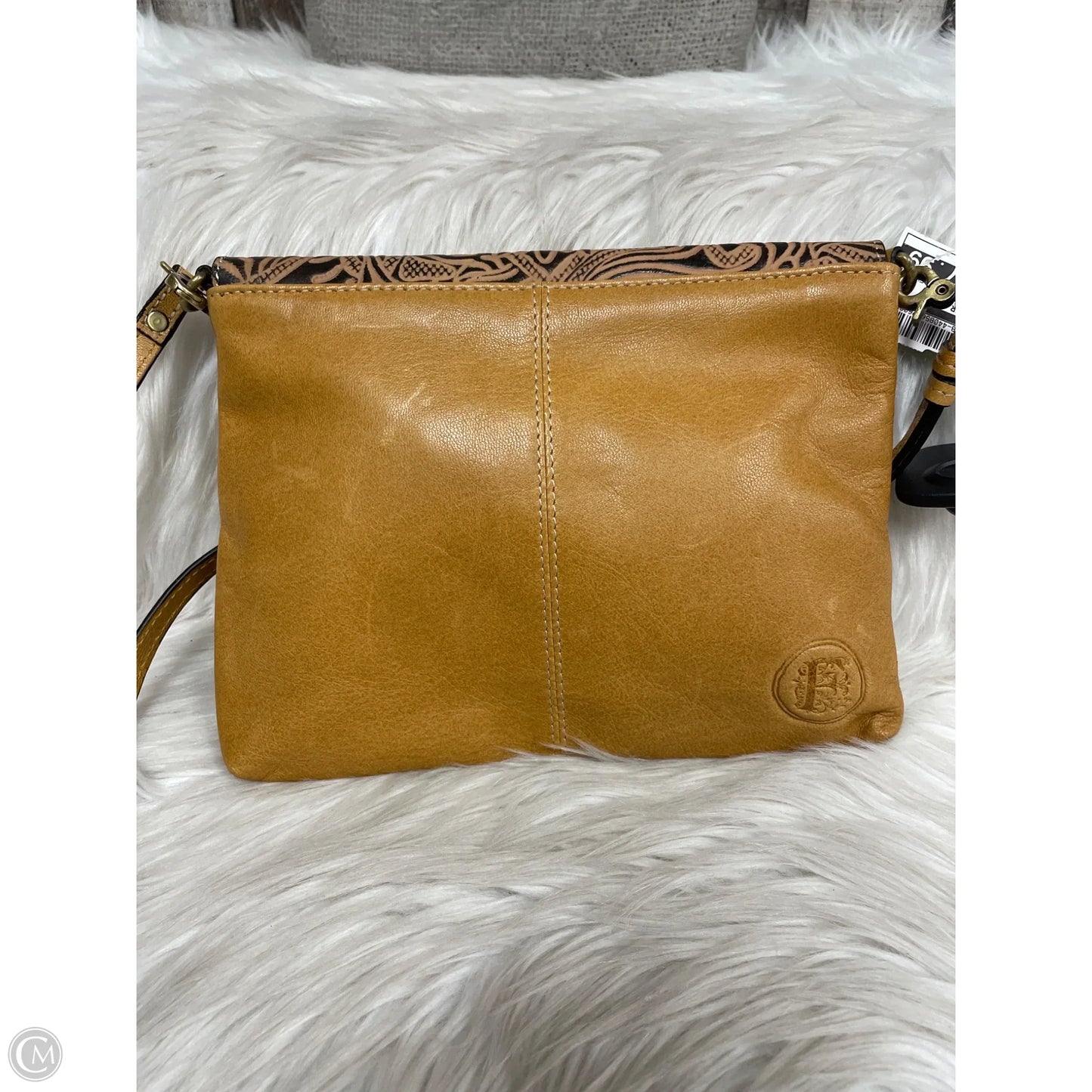 Crossbody Leather By Cmc, Size: Medium