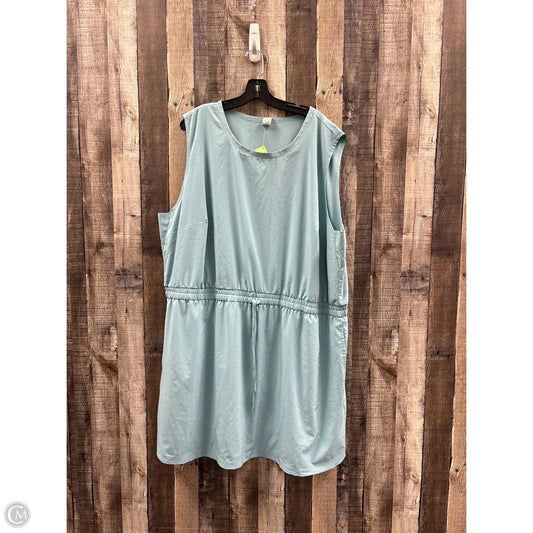 Athletic Dress By Xersion In Blue, Size: 3x