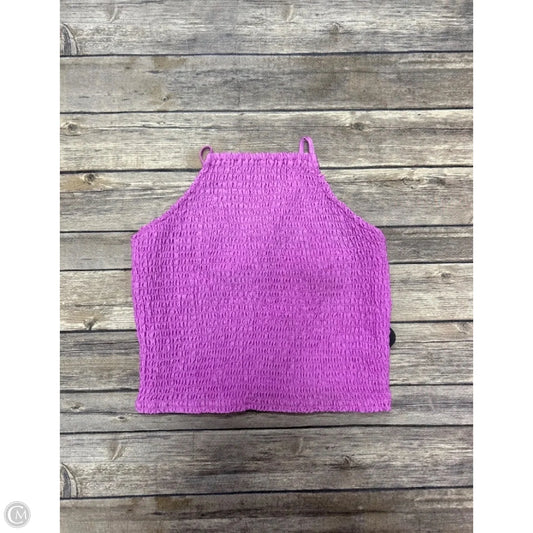 Top Sleeveless By A New Day In Purple, Size: Xs