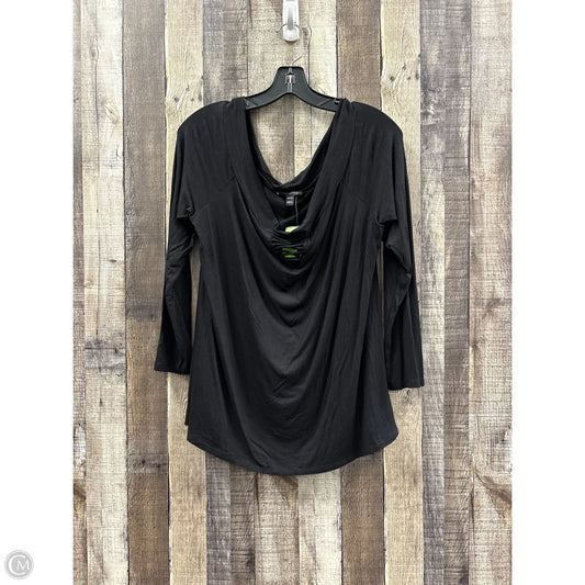 Top Long Sleeve By Lane Bryant In Black, Size: Xl