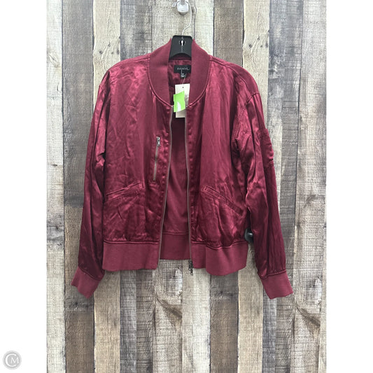 Jacket Other By Evereve In Maroon, Size: Xs