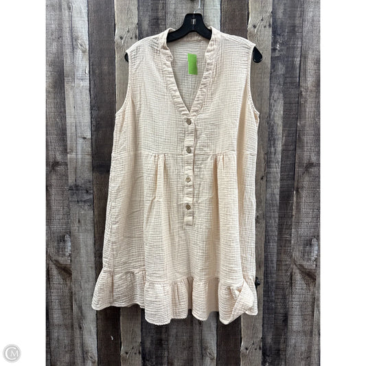 Dress Casual Short By Cmf In Ivory, Size: L