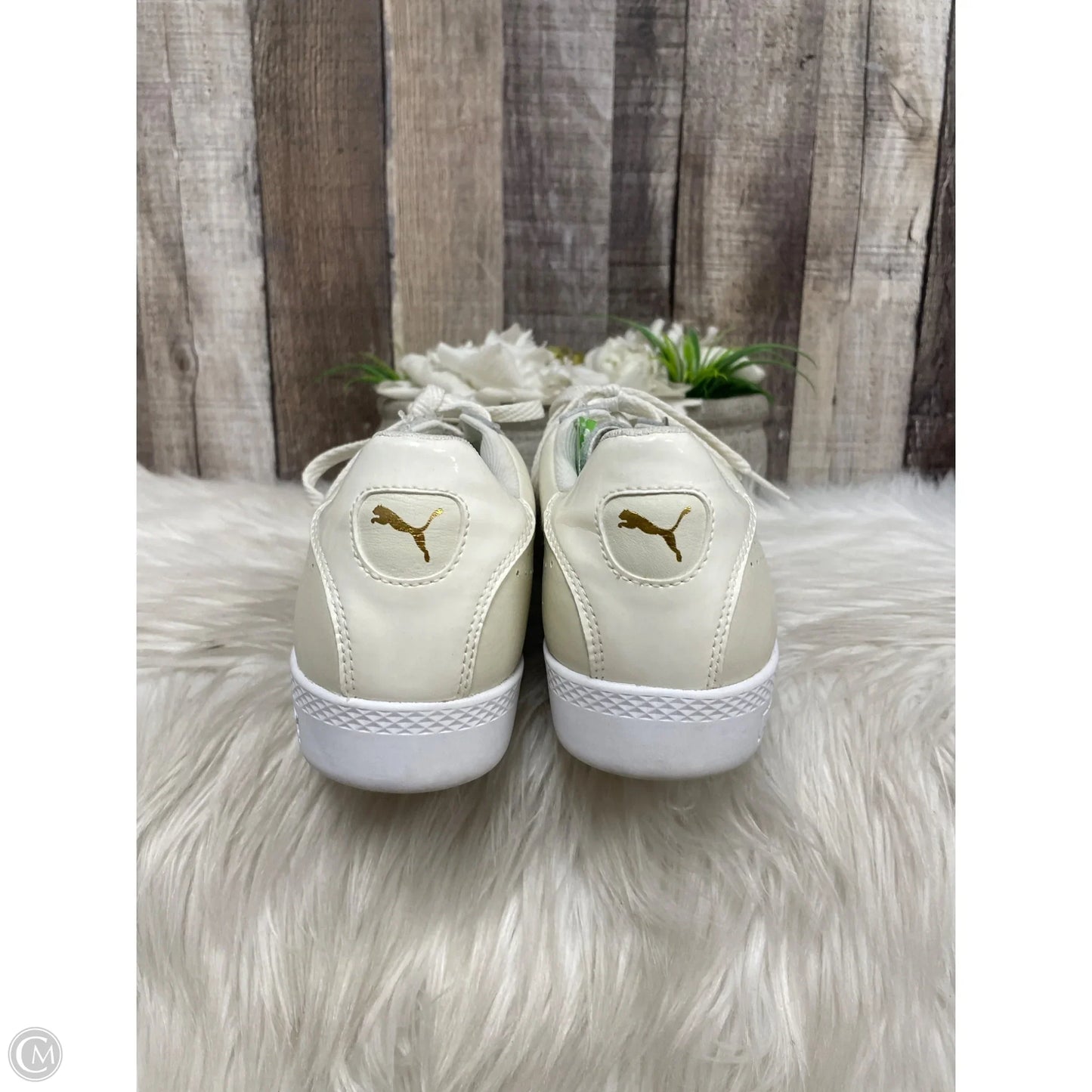 Shoes Athletic By Puma In Ivory, Size: 10.5