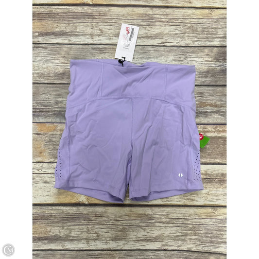 Athletic Shorts By Cmc In Purple, Size: L