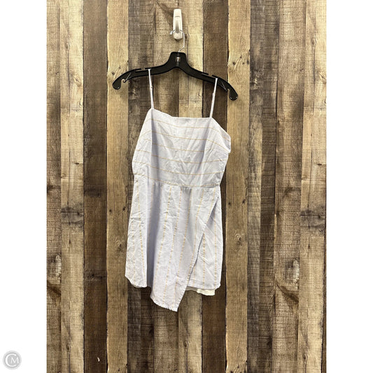 Dress Casual Midi By Altard State In Blue & Yellow, Size: M