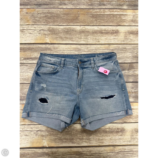 Shorts By Arizona In Blue Denim, Size: 10