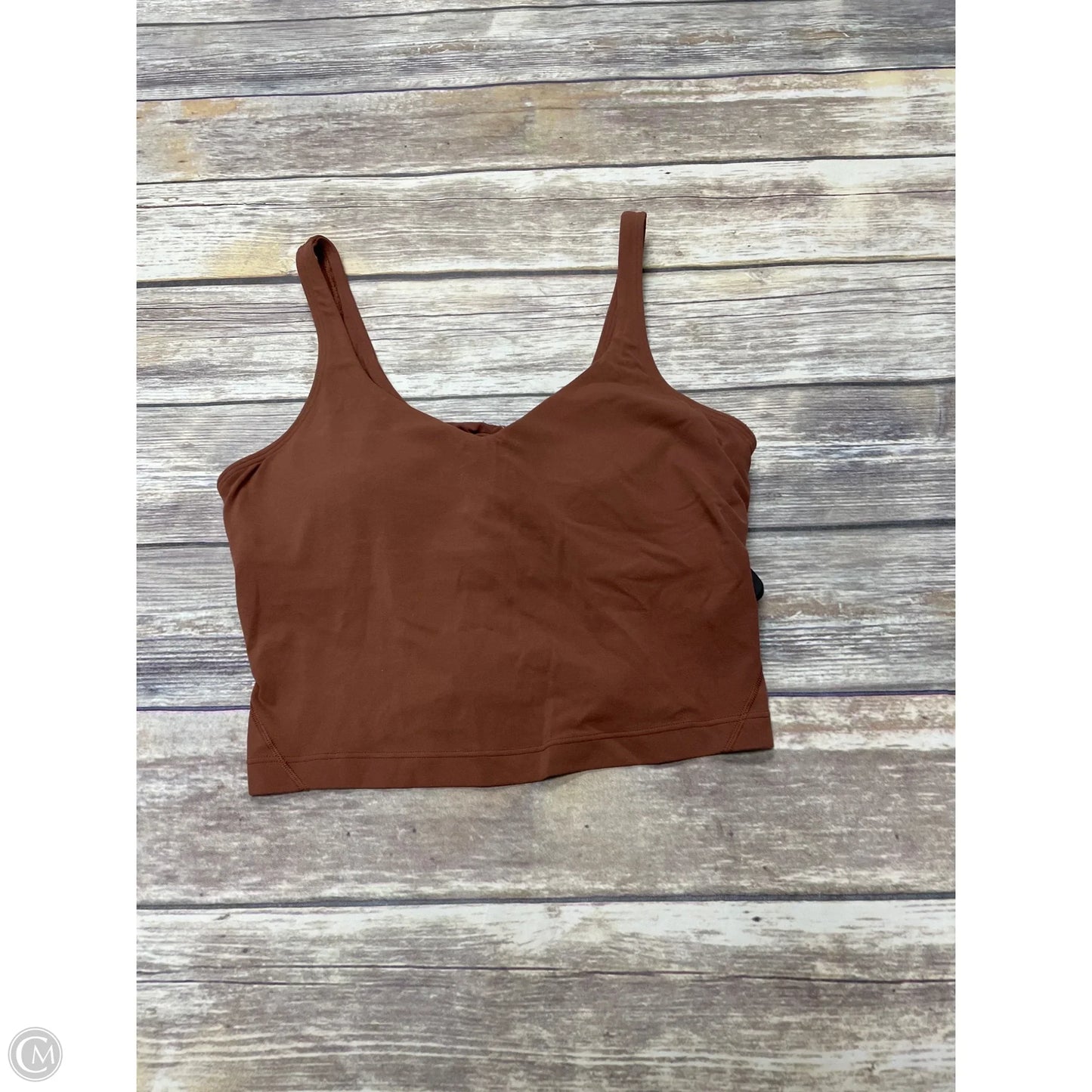 Athletic Bra By Lululemon In Brown, Size: 8