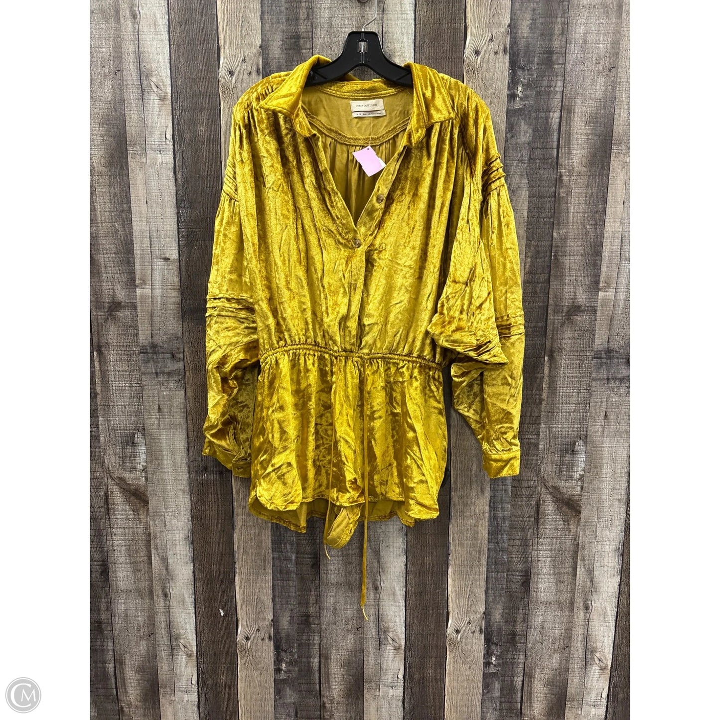Romper By Urban Outfitters In Gold, Size: M