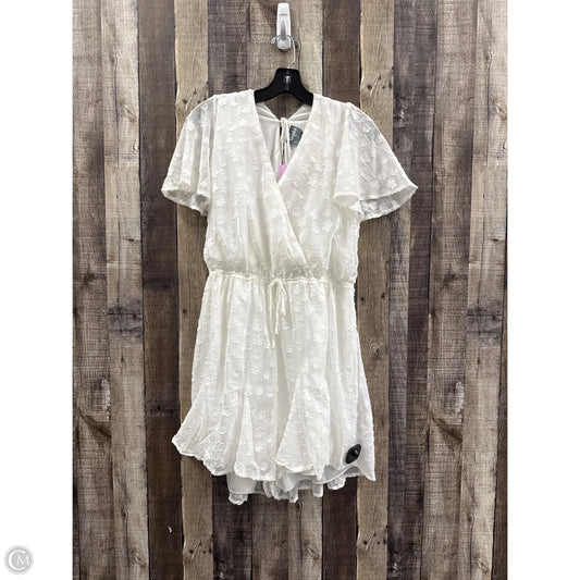 Romper By Arula In White, Size: M