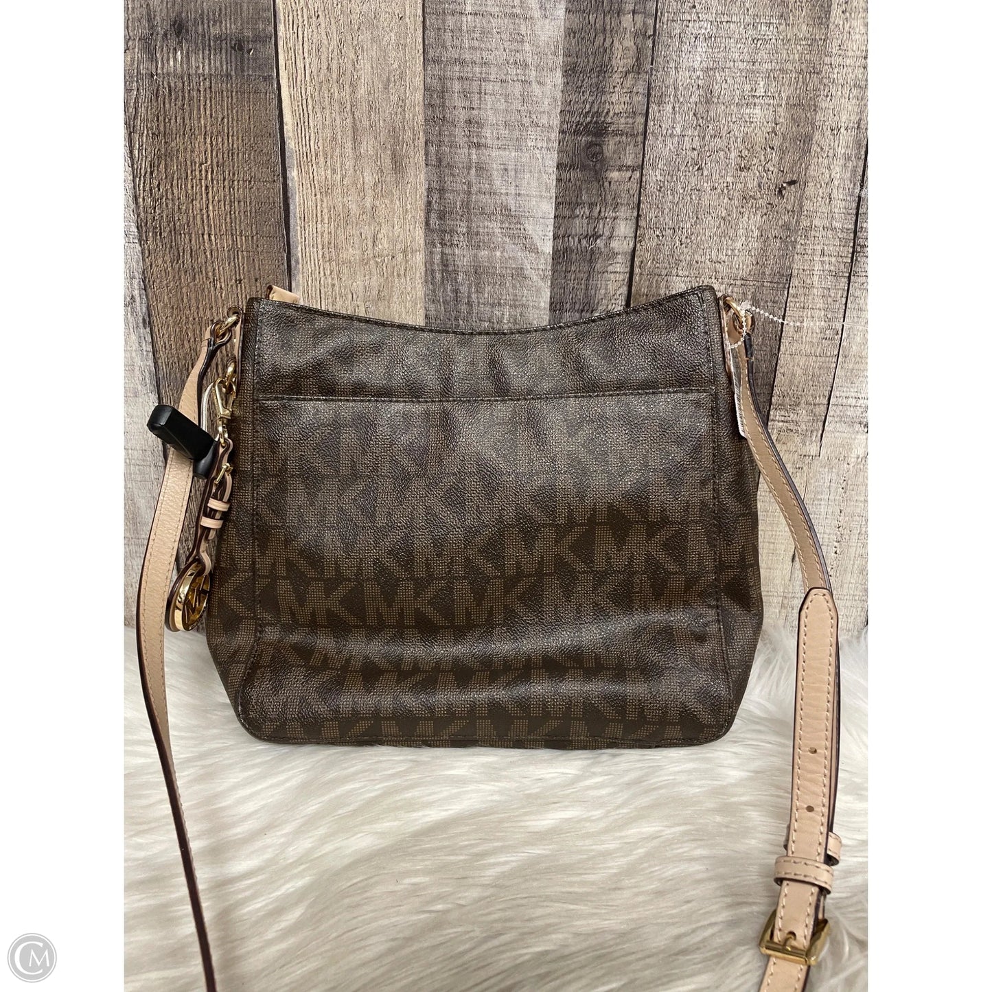 Crossbody Designer By Michael Kors, Size: Medium