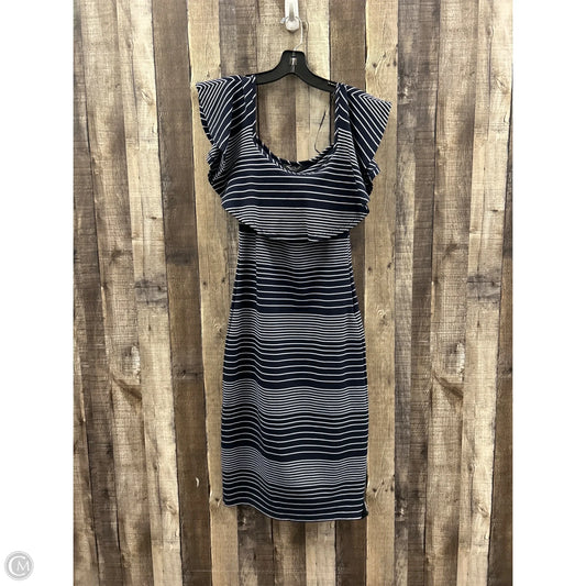 Dress Casual Midi By Romeo And Juliet In Blue & White, Size: S