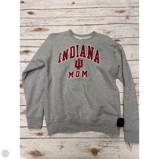 Sweatshirt Crewneck By Cmf In Grey, Size: S