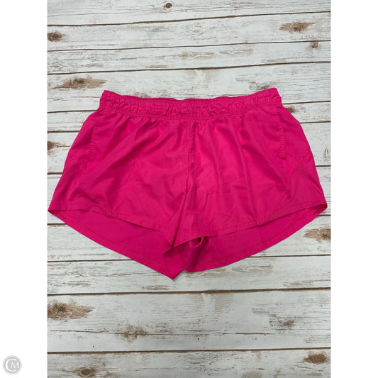 Athletic Shorts By Athletic Works In Pink, Size: Xxl