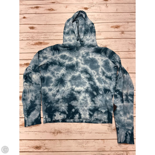 Sweatshirt Hoodie By Athleta In Tie Dye Print, Size: S