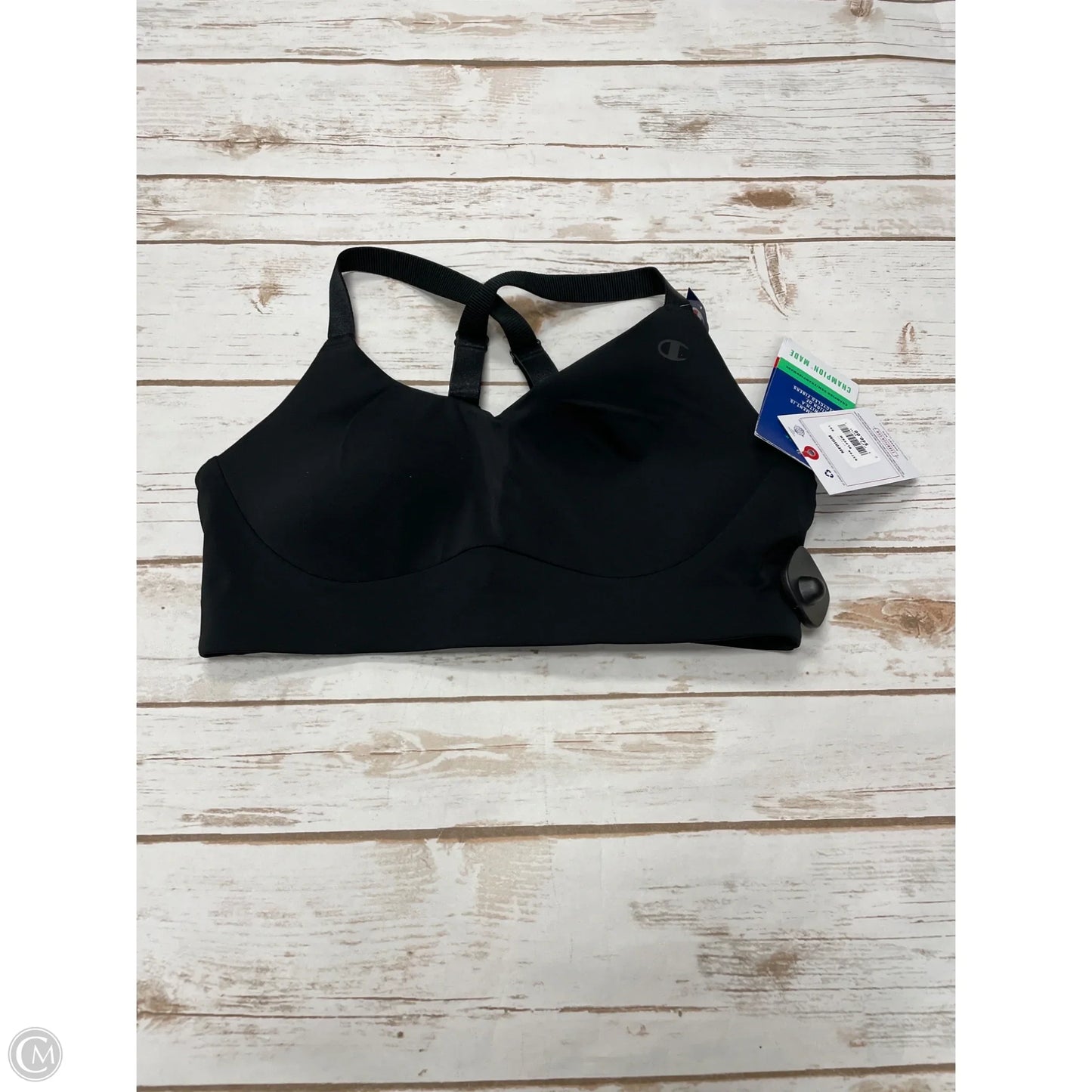Athletic Bra By Champion In Black, Size: M