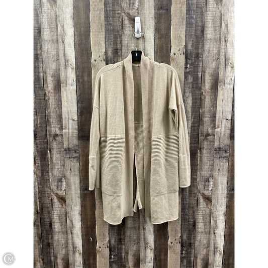 Sweater Cardigan By Lululemon In Tan, Size: M