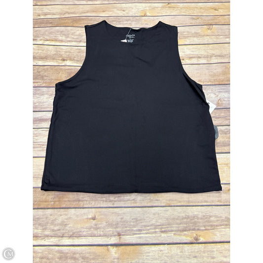 Top Sleeveless By Ophelia Roe In Black, Size: L
