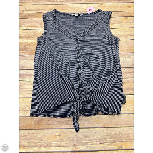 Top Sleeveless By Green Envelope In Blue, Size: S