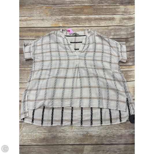 Top Short Sleeve By Madewell In Multi-colored, Size: Xs