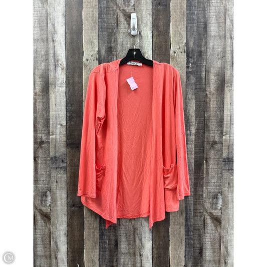 Cardigan By Cme In Orange, Size: M