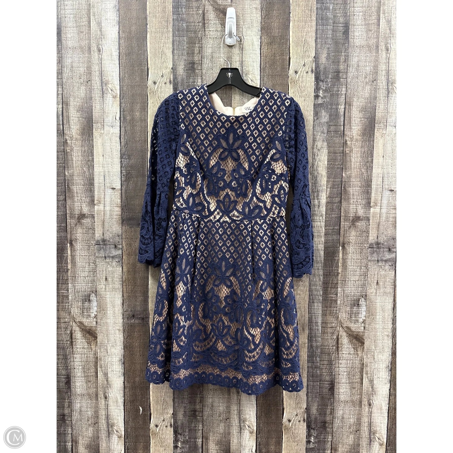 Dress Party Short By Eliza J In Navy, Size: Xs