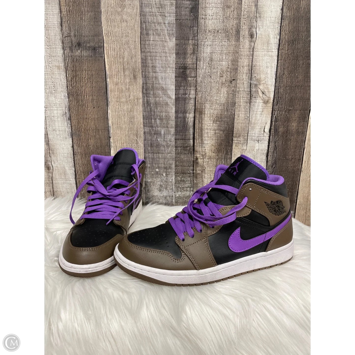 Shoes Athletic By Jordan In Brown & Purple, Size: 9