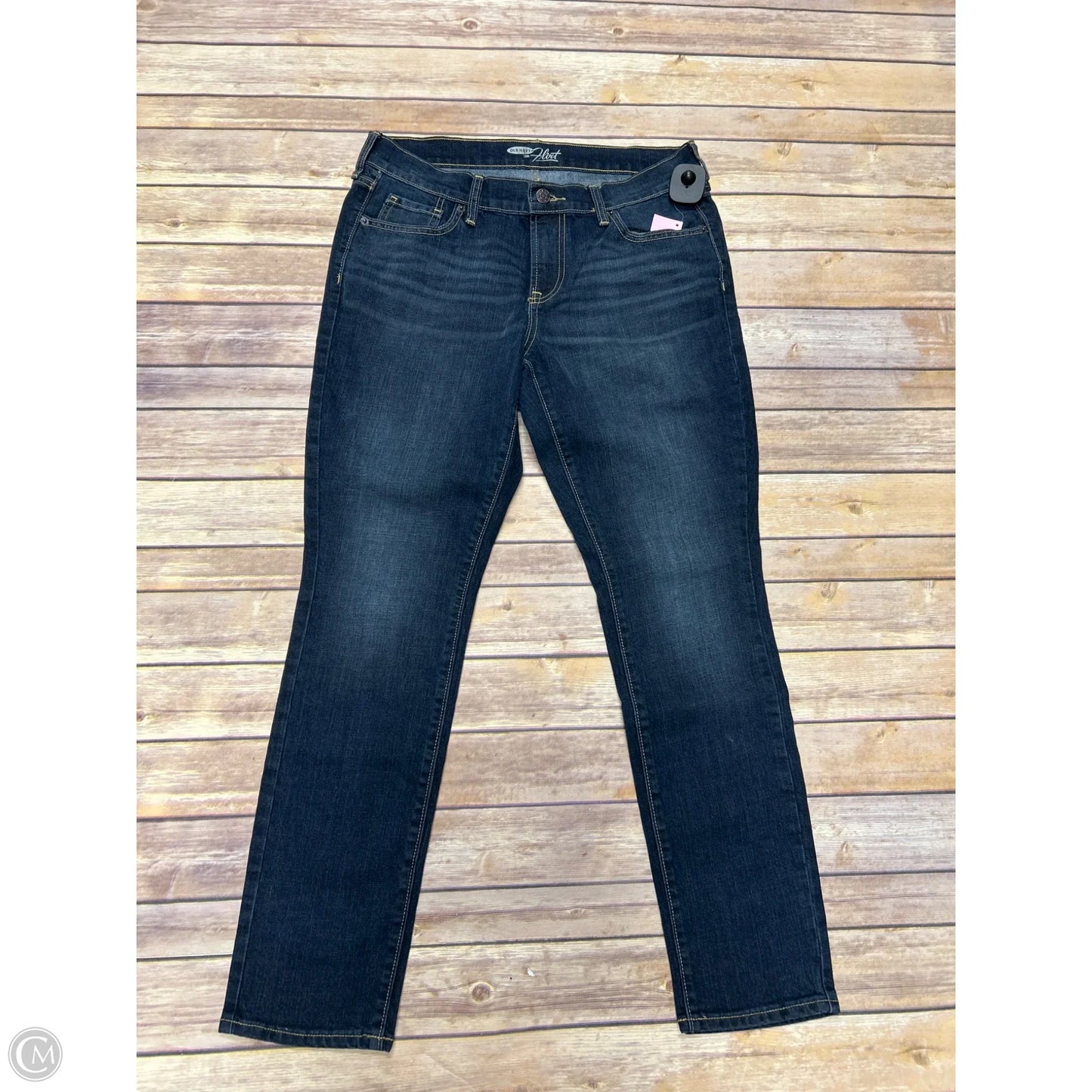 Jeans Skinny By Old Navy In Blue Denim, Size: 10