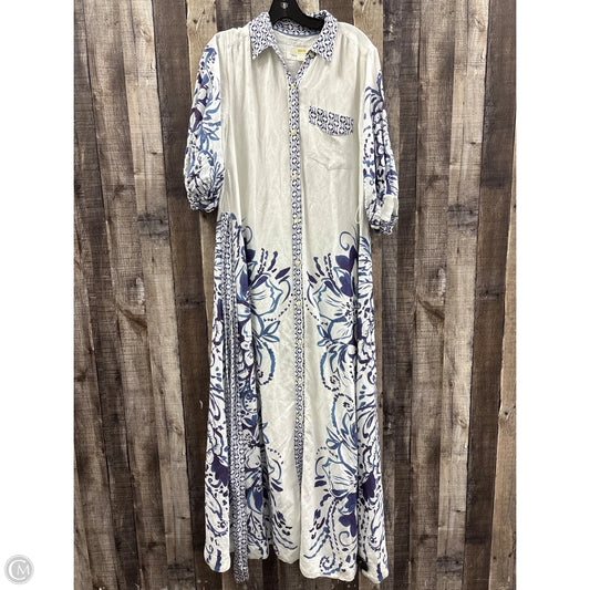 Dress Casual Maxi By Maeve In Multi-colored, Size: Xs