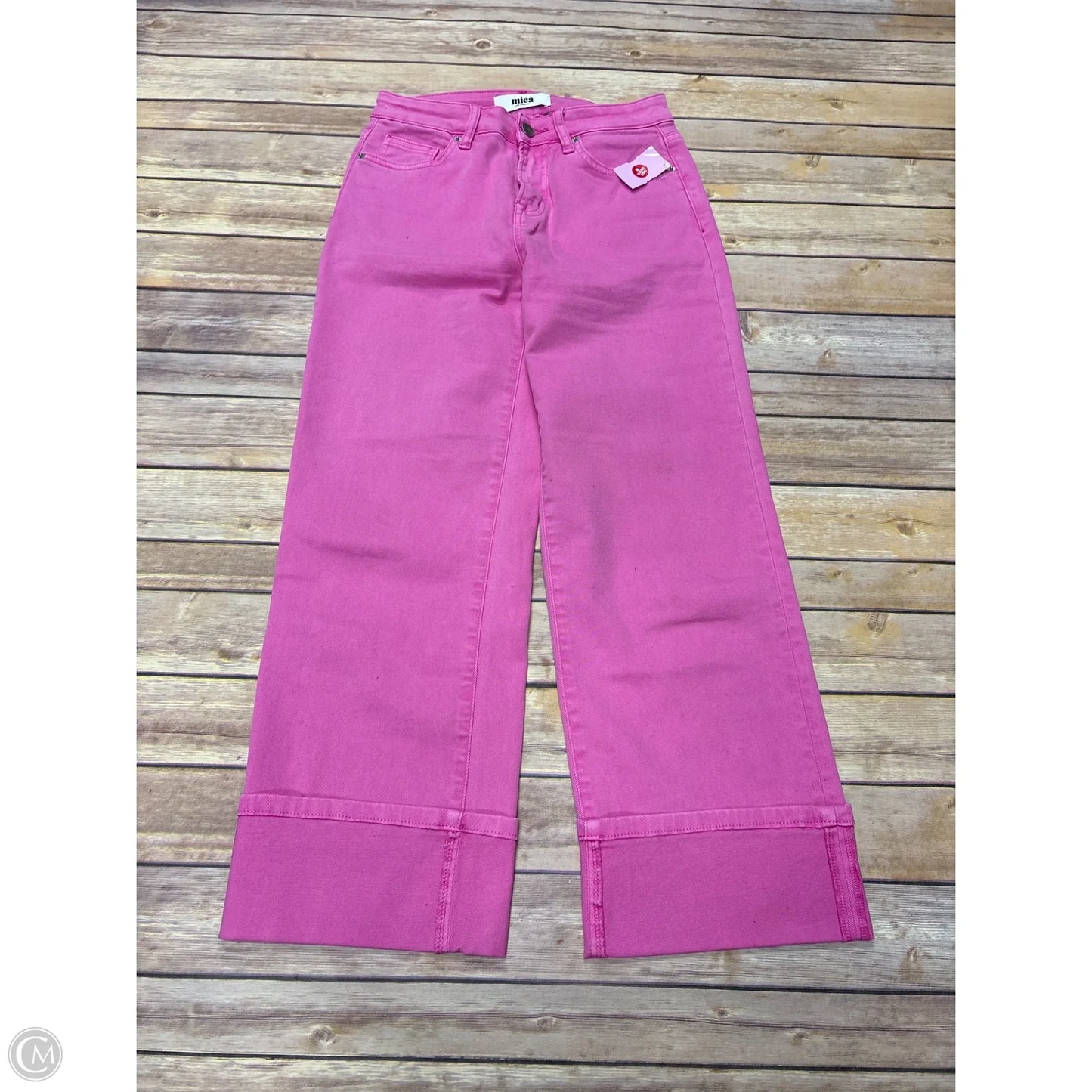 Jeans Cropped By Cmc In Pink, Size: 0