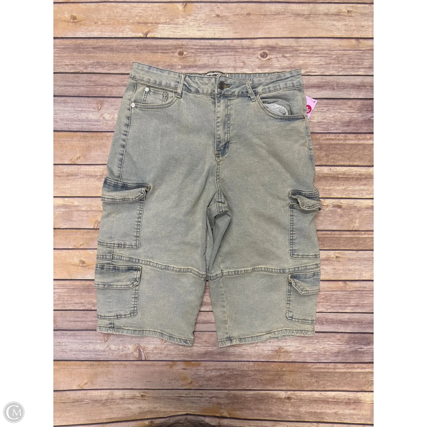 Shorts By Cme In Blue Denim, Size: 12
