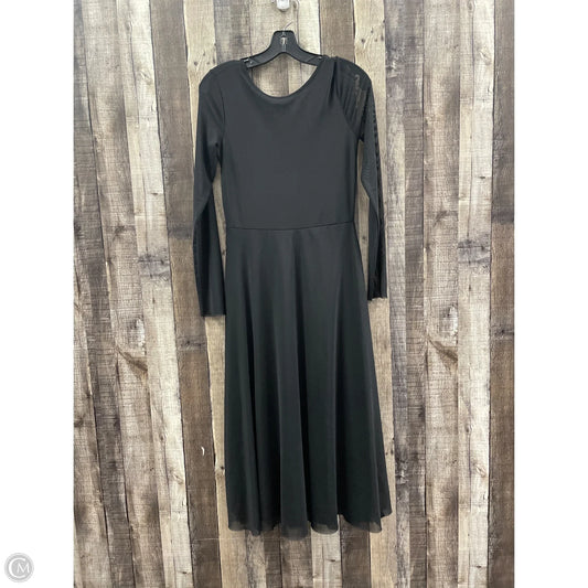 Dress Casual Maxi By H&m In Black, Size: S