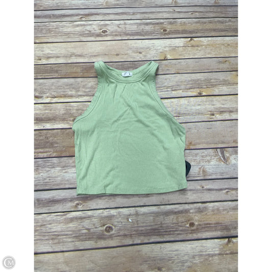 Top Sleeveless By Garage In Green, Size: Xs