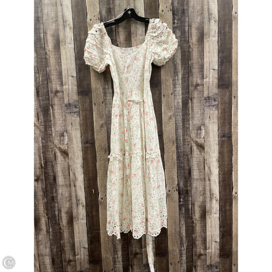 Dress Casual Maxi By Loveshackfancy In Floral Print, Size: 0