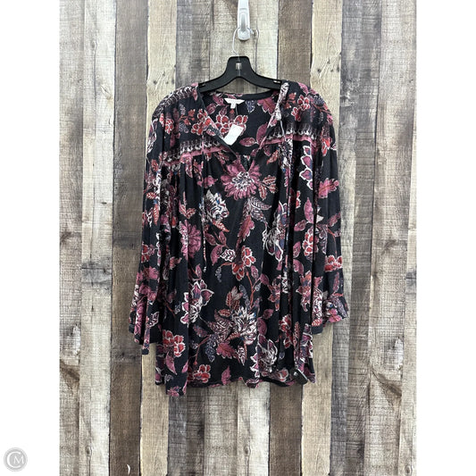 Top Long Sleeve By Lucky Brand In Multi-colored, Size: 3x