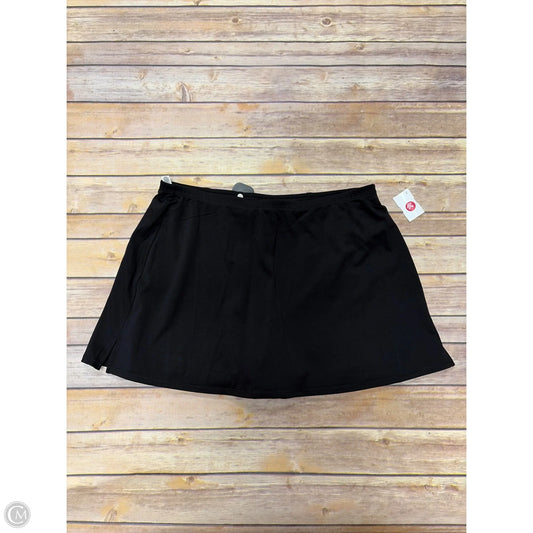 Athletic Skort By Cme In Black, Size: Xl