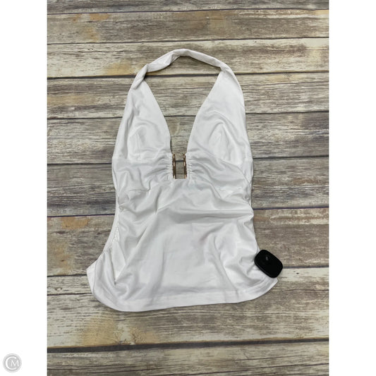 Top Sleeveless By Cmf In White, Size: S