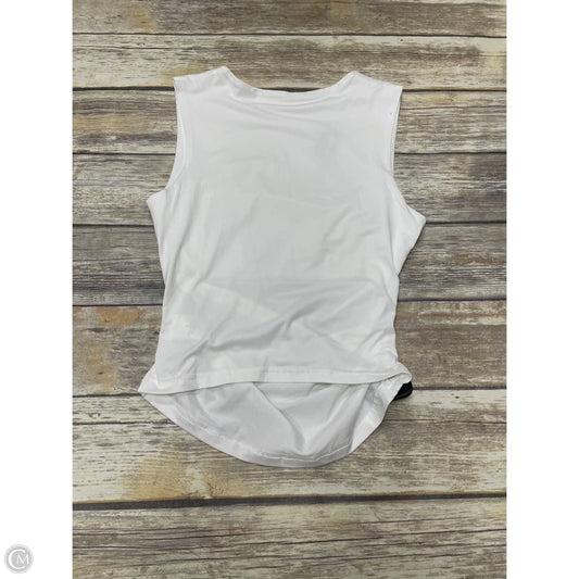 Top Sleeveless By Cmf In White, Size: S