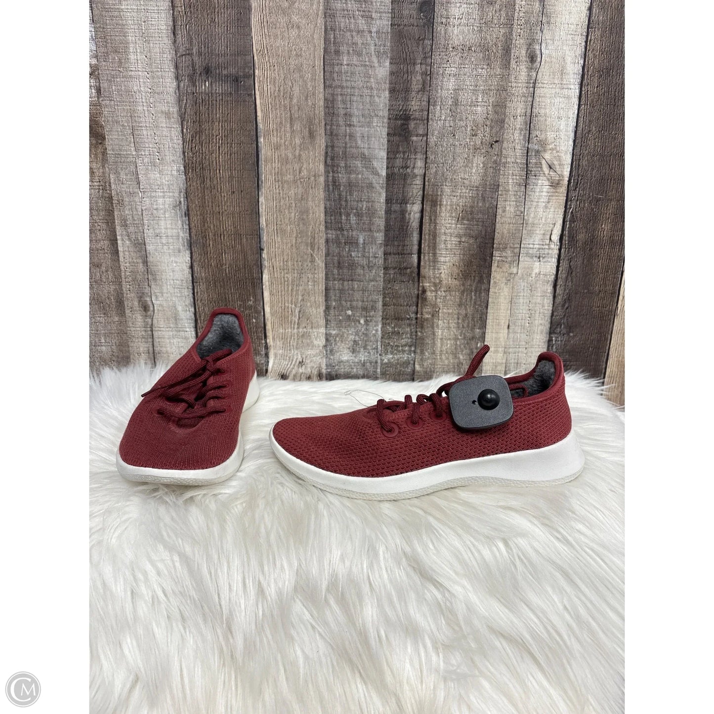 Shoes Sneakers By Allbirds In Maroon, Size: 8