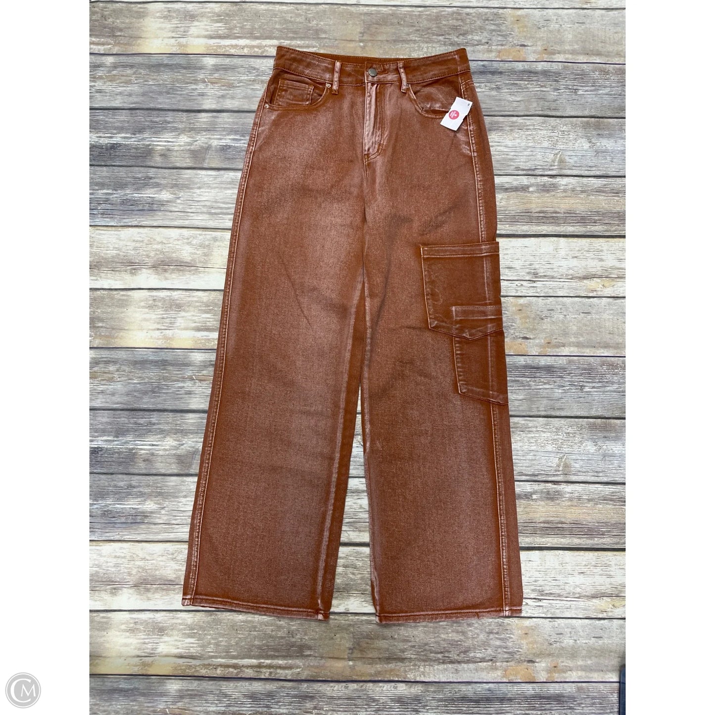 Jeans Wide Leg By Cmf In Orange, Size: 4
