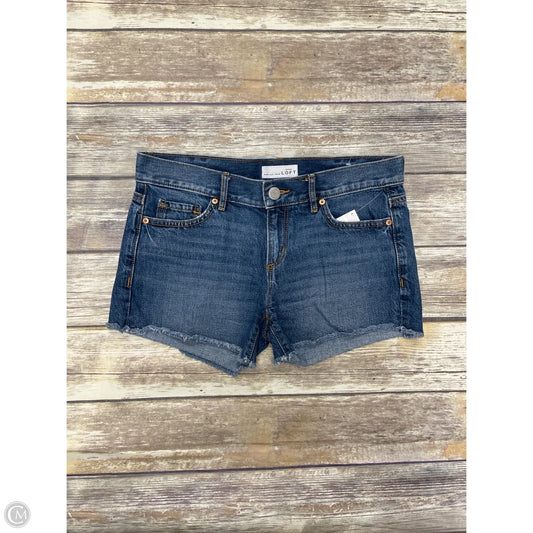 Shorts By Loft In Blue Denim, Size: 0