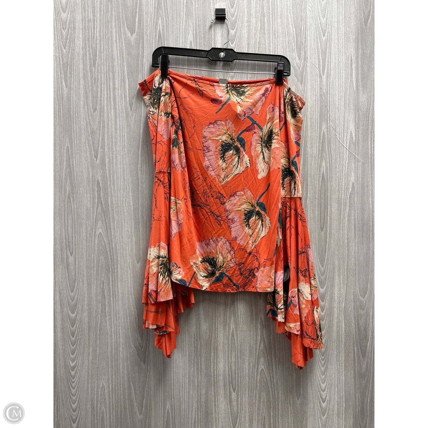 Top Long Sleeve By We The Free In Orange, Size: M