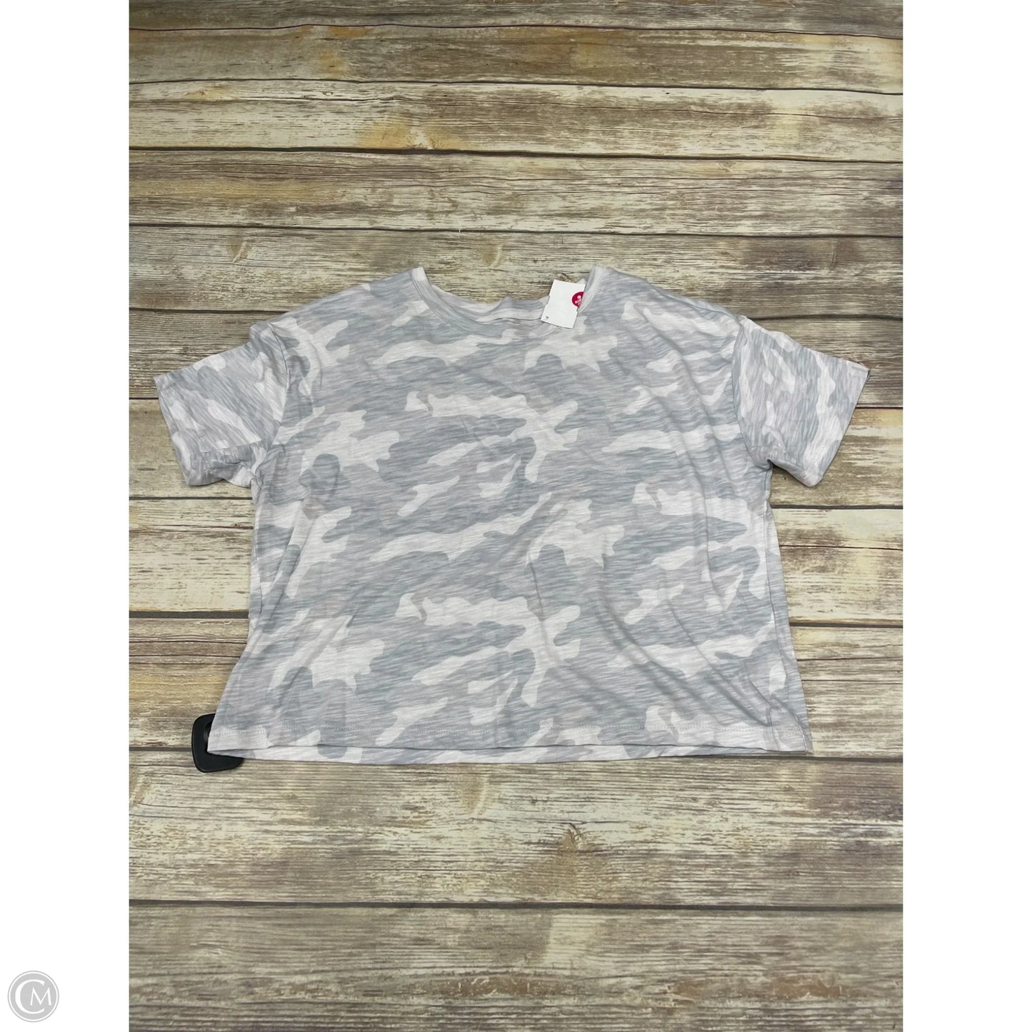 Top Short Sleeve By Old Navy In Camouflage Print, Size: S