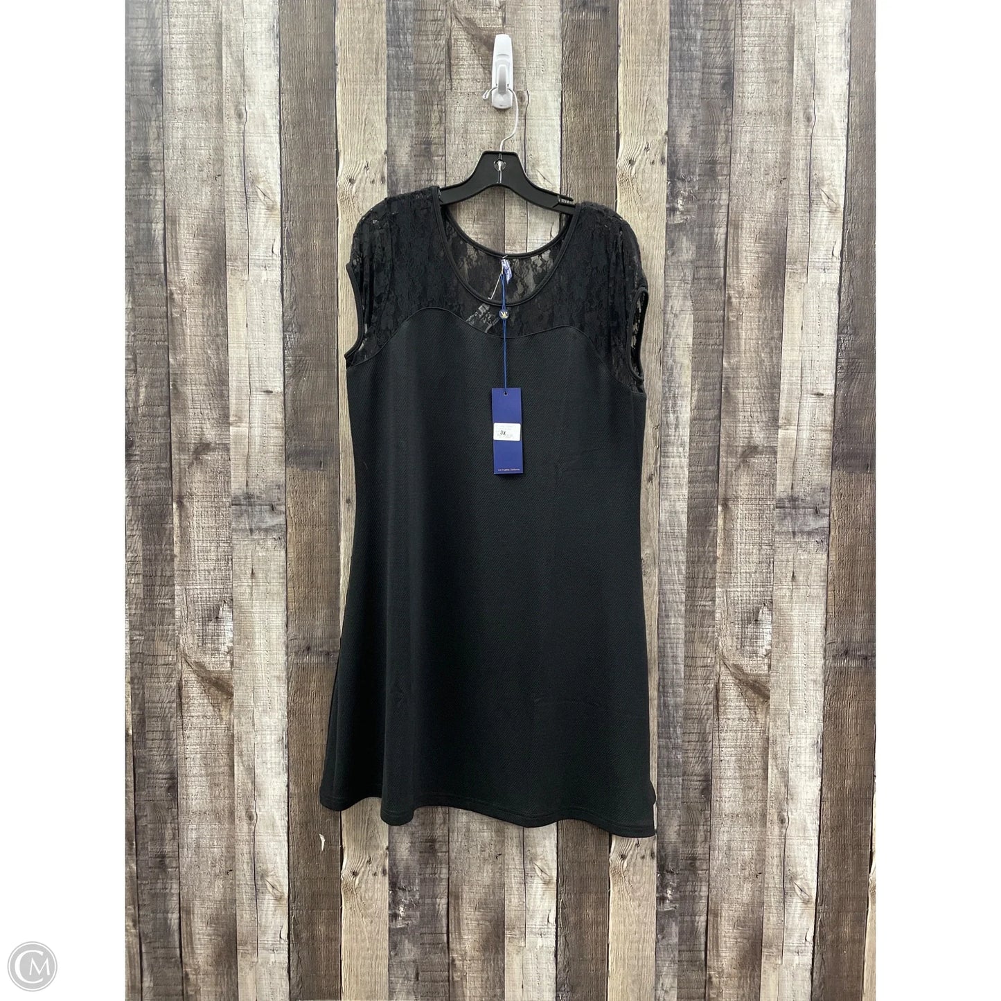 Dress Casual Short By White Mark In Black, Size: 3x