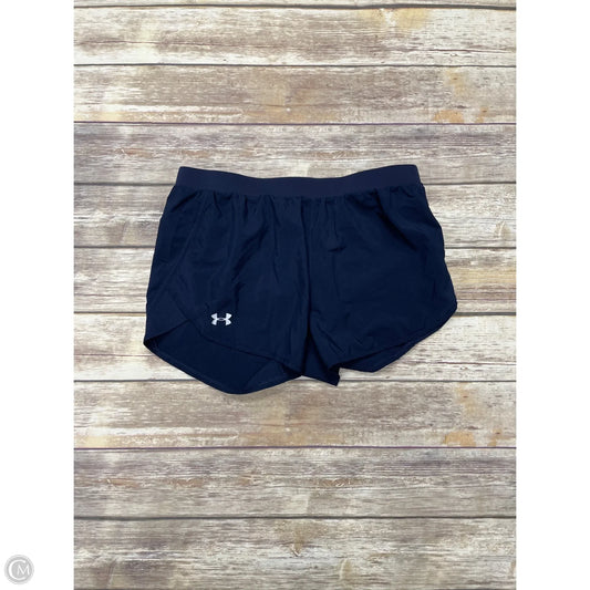 Athletic Shorts By Under Armour In Blue, Size: L