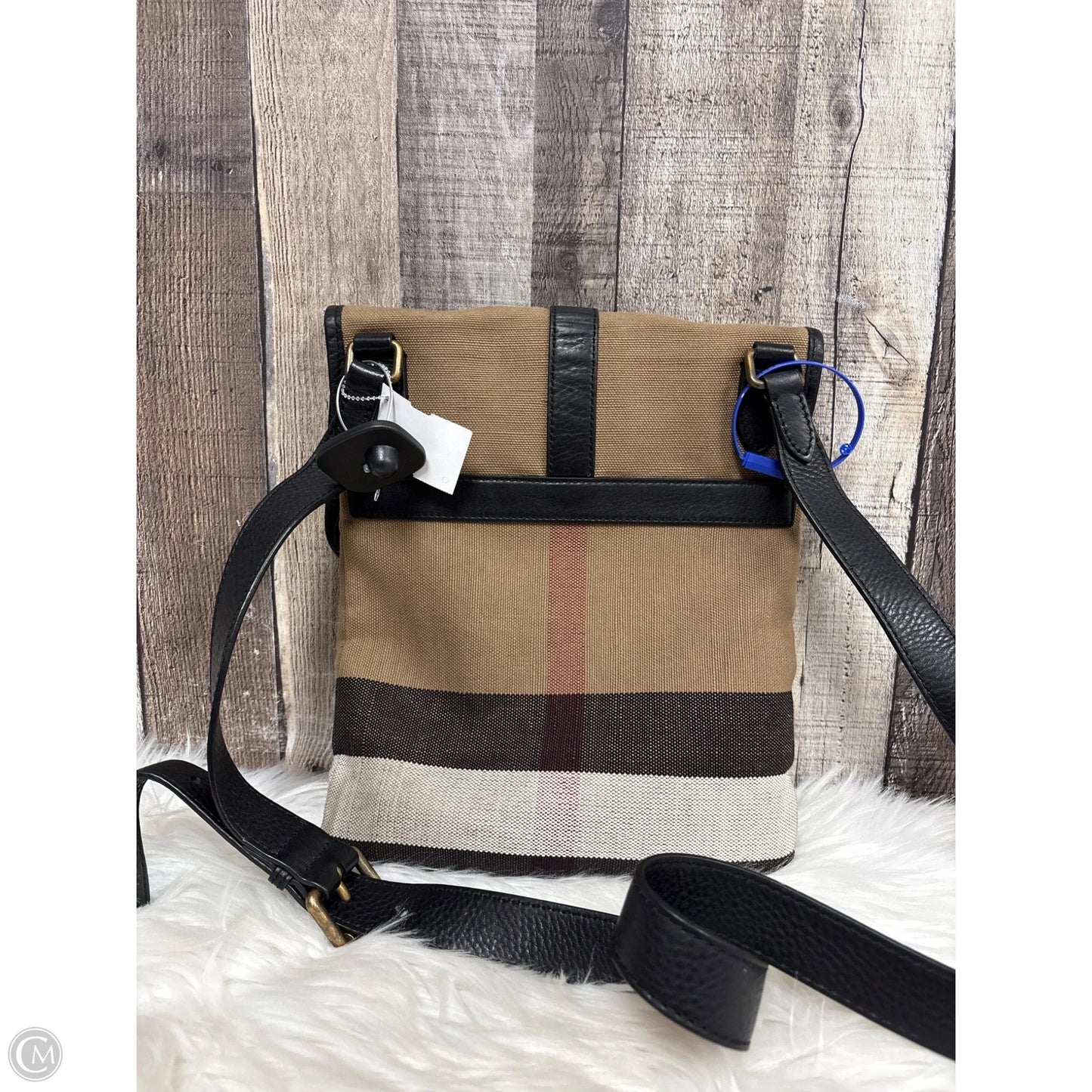 Crossbody Luxury Designer By Burberry, Size: Medium