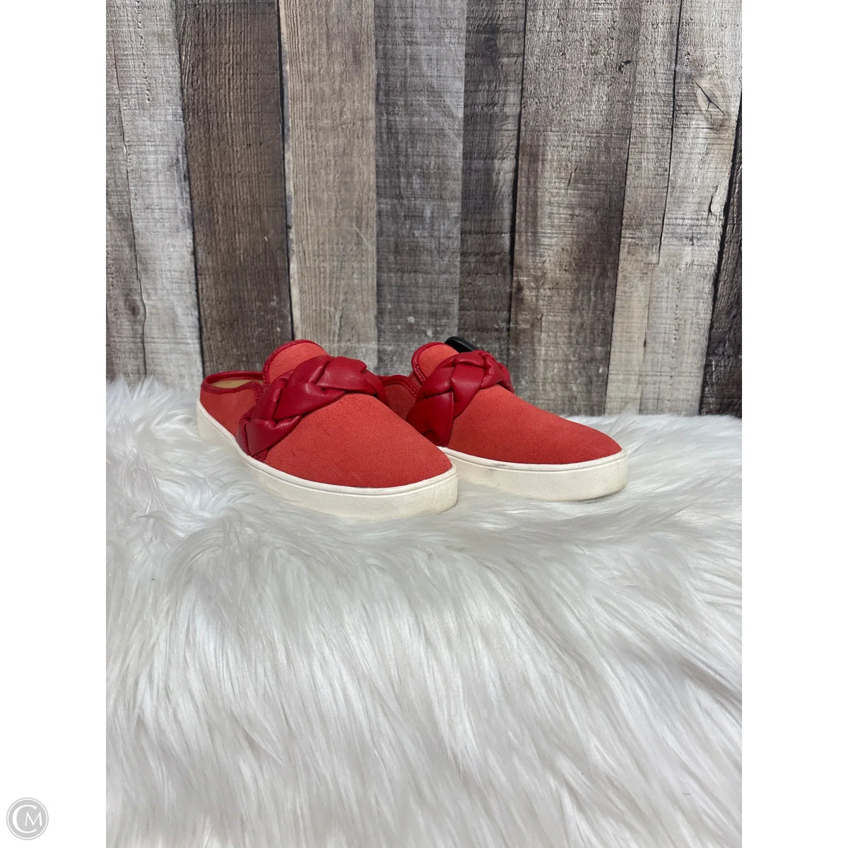 Shoes Flats By Cme In Red, Size: 7.5