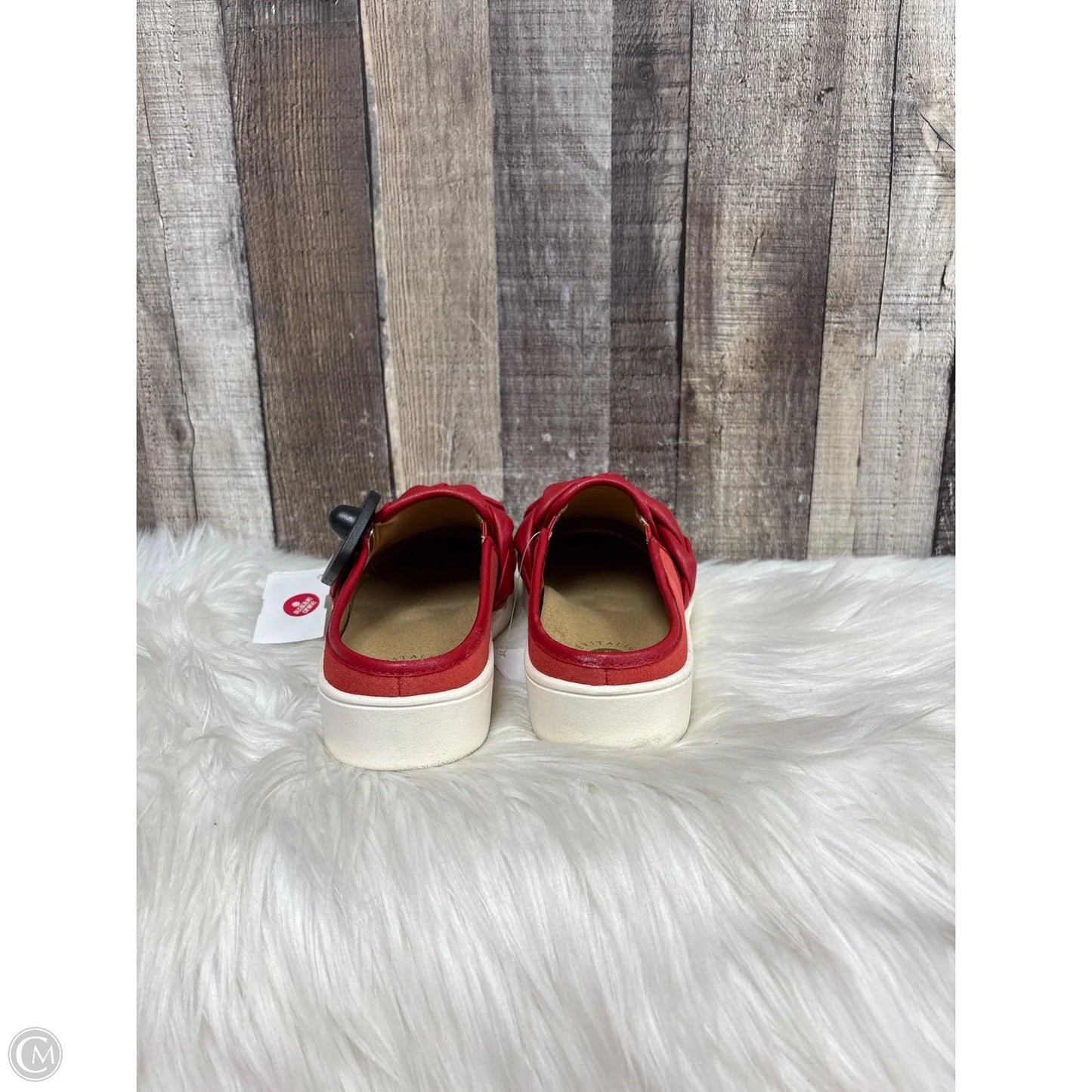 Shoes Flats By Cme In Red, Size: 7.5