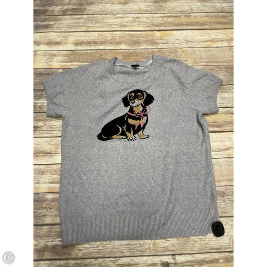Sweater Short Sleeve By Torrid In Grey, Size: 3x