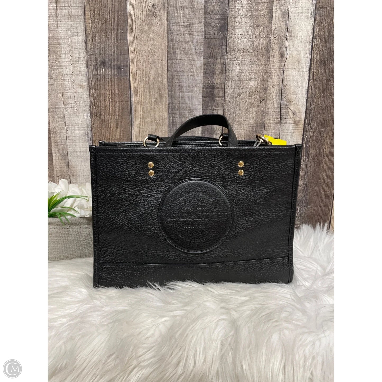 Handbag Designer By Coach, Size: Medium