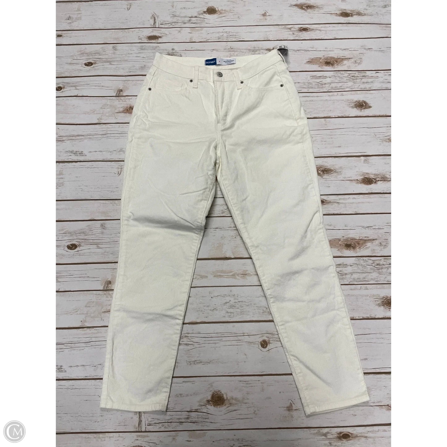 Pants Corduroy By Old Navy In Ivory, Size: 6